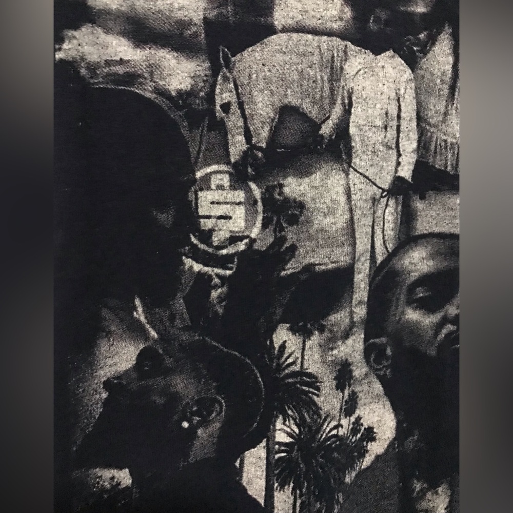 Nipsey Hustle Crenshaw Mens Medium Blue Cotton Sh… - image 3